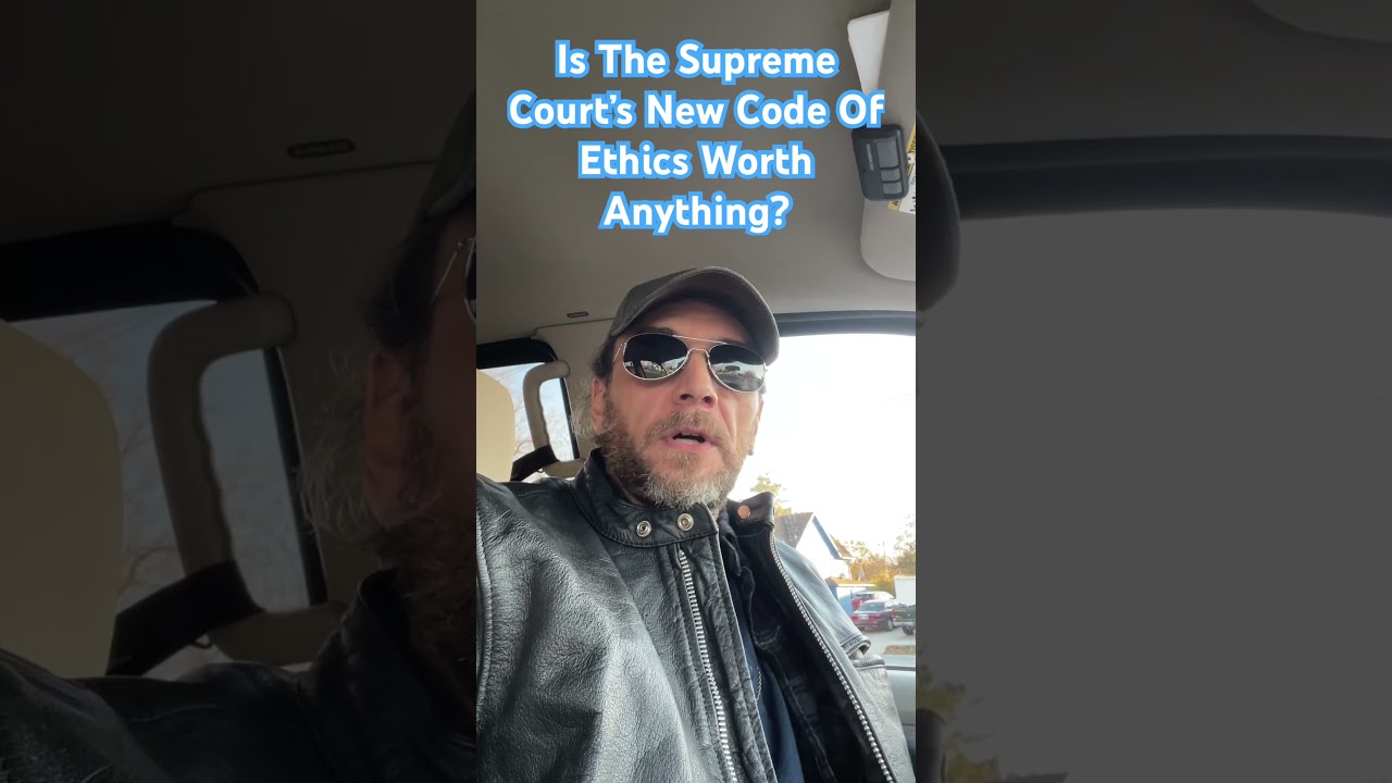 Supreme Court&rsquo;s First Code Of Ethics