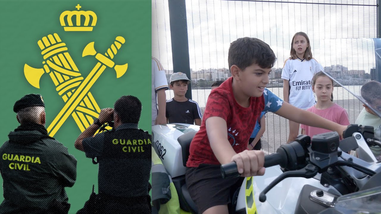 Ser guardia civil, el sueño de los escolares de Ceuta