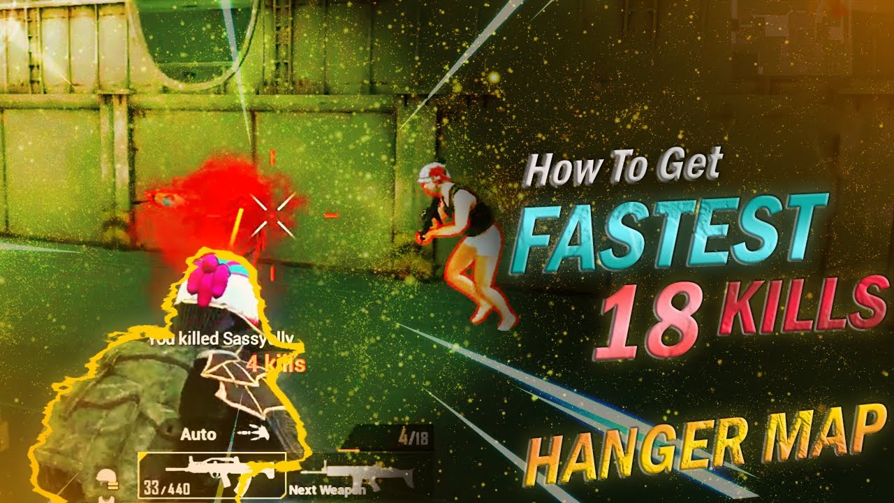 Best Ways To Get 18 kills in New Hanger Map Gun Gameplay | DashPot Gaming