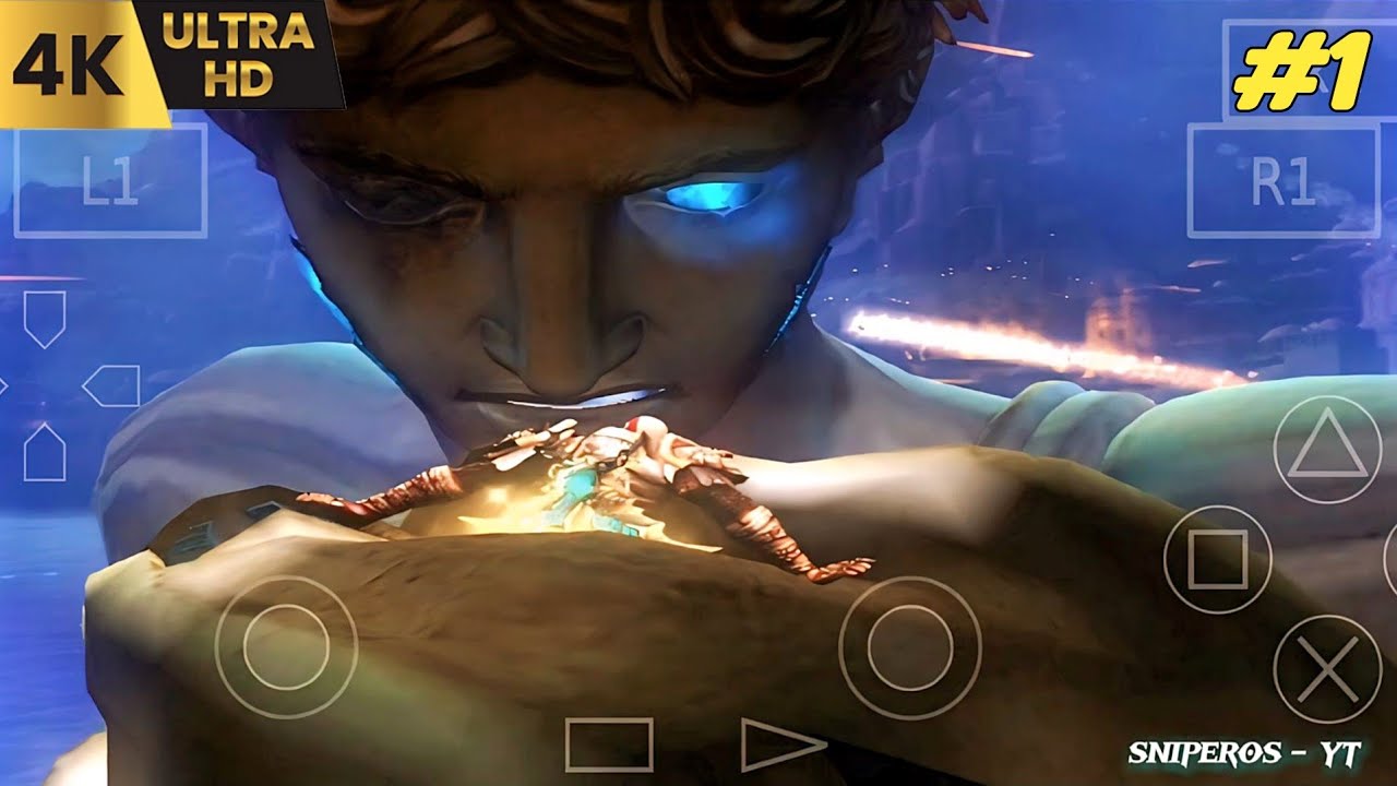 GOD OF WAR 2 android Gameplay part 1 | HIGH GRAPHICS | infinix gt 10 pro |
