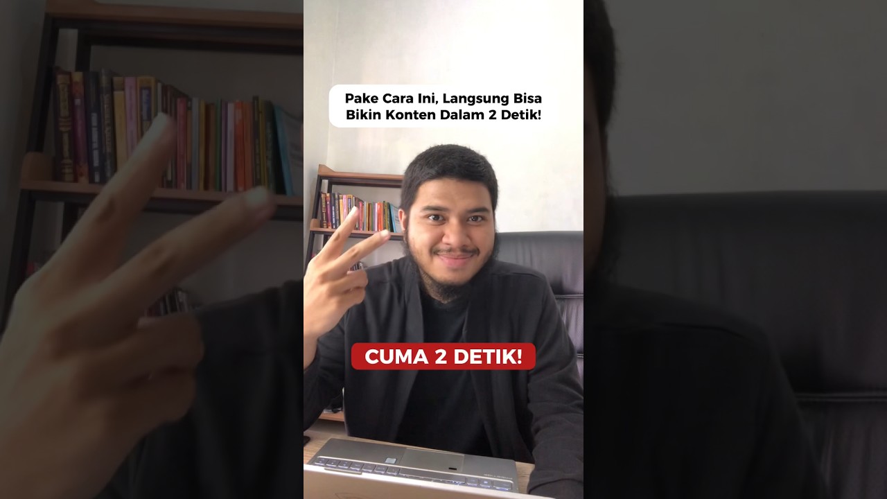 CARA BUAT KONTEN DALAM 2 DETIK! - Izan Sadida (Muslim Creator Class)