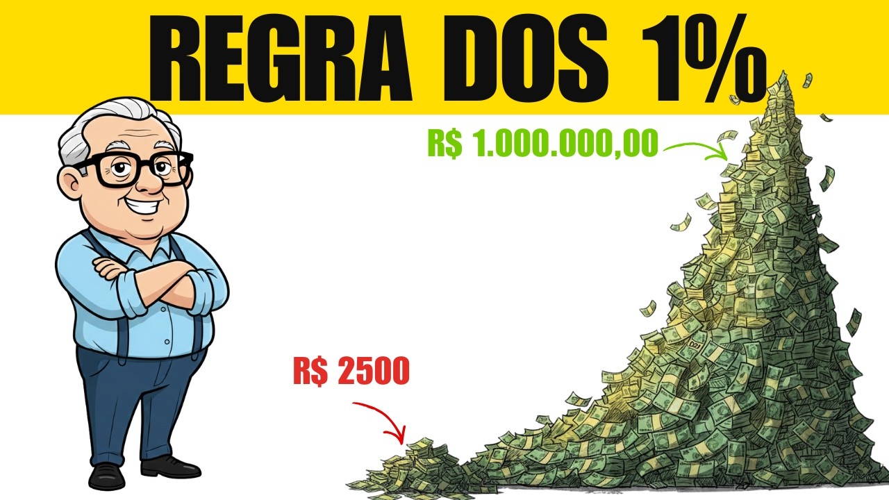 A Regra do 1% — O Segredo pra Construir Riqueza Mesmo Ganhando Pouco
