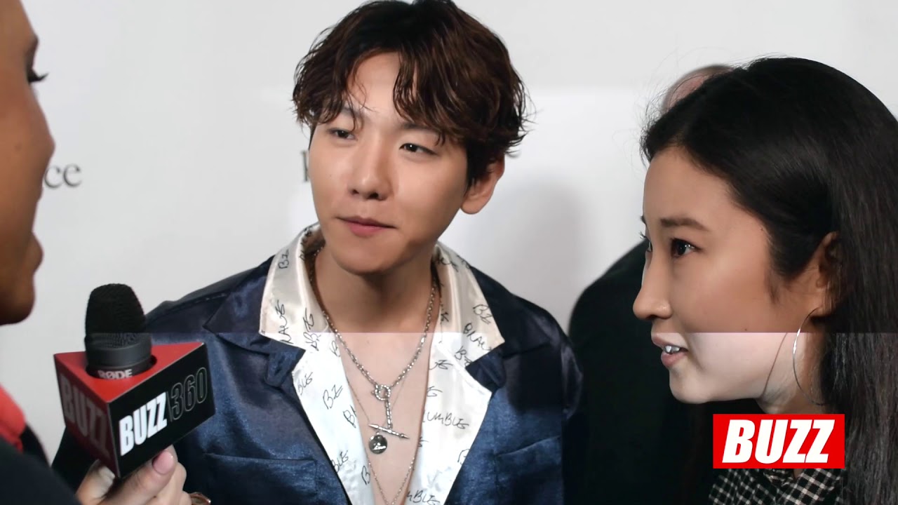 BAEKHYUN at the Privé Alliance Fashion Launch in Los Angeles, California