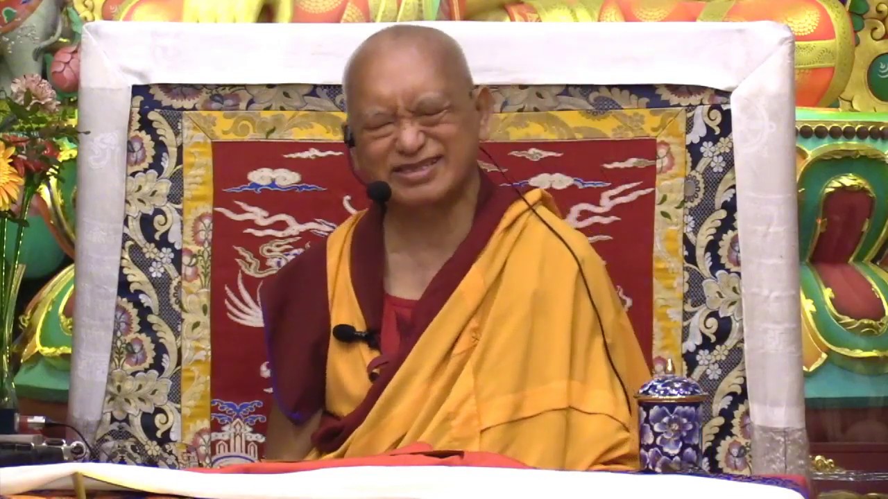 Lama Zopa Rinpoche at Nalanda Monastery - Oral transmission of the Vajra Cutter Sutra - 24 June 2019