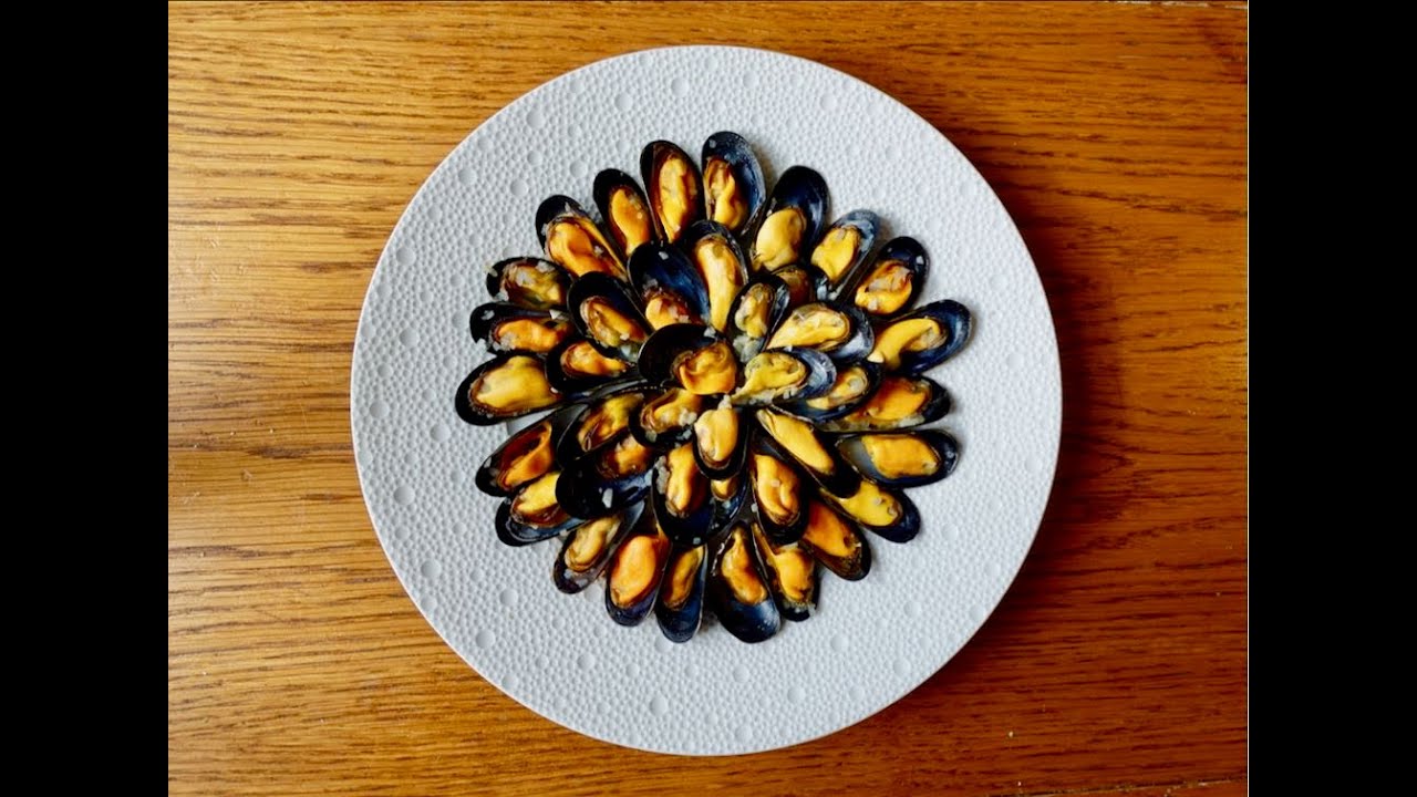 ムール貝のアペリティフ。ムクラードの作り方。mouclade