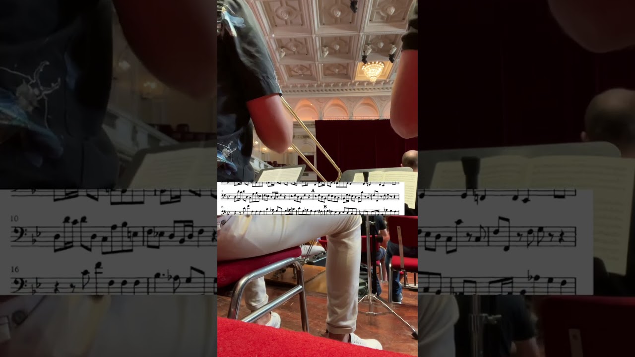 Creation / Schöpfung, J, Haydn bass trombone excerpt Martin Schippers