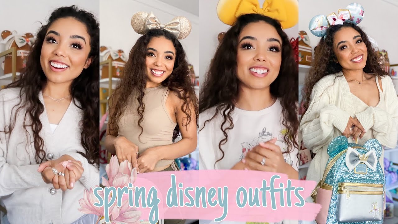 Spring Disney Theme Park Outfits! (simple + comfy)