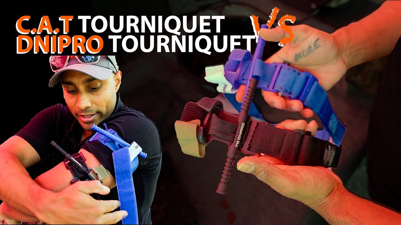 CAT Tourniquet vs DNIPRO Tourniquet