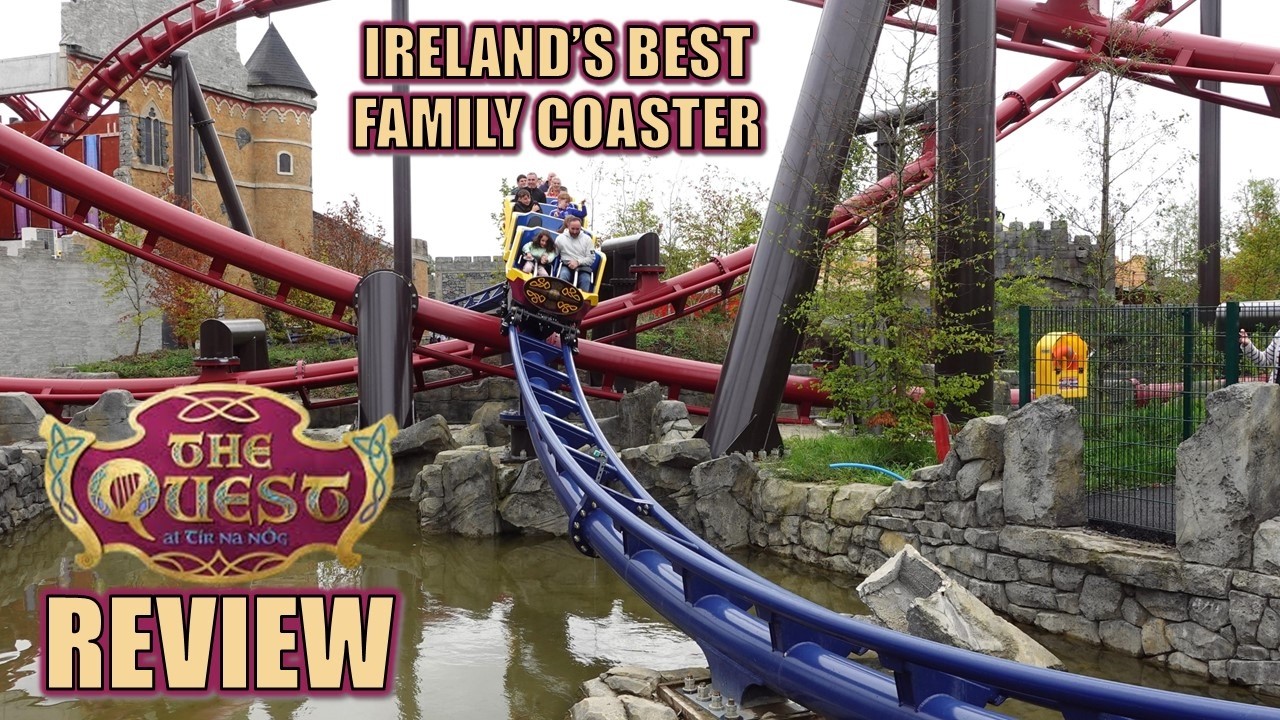 Обзор аттракциона Quest, семейные американские горки Vekoma Family Boomerang в Изумрудном парке |...
