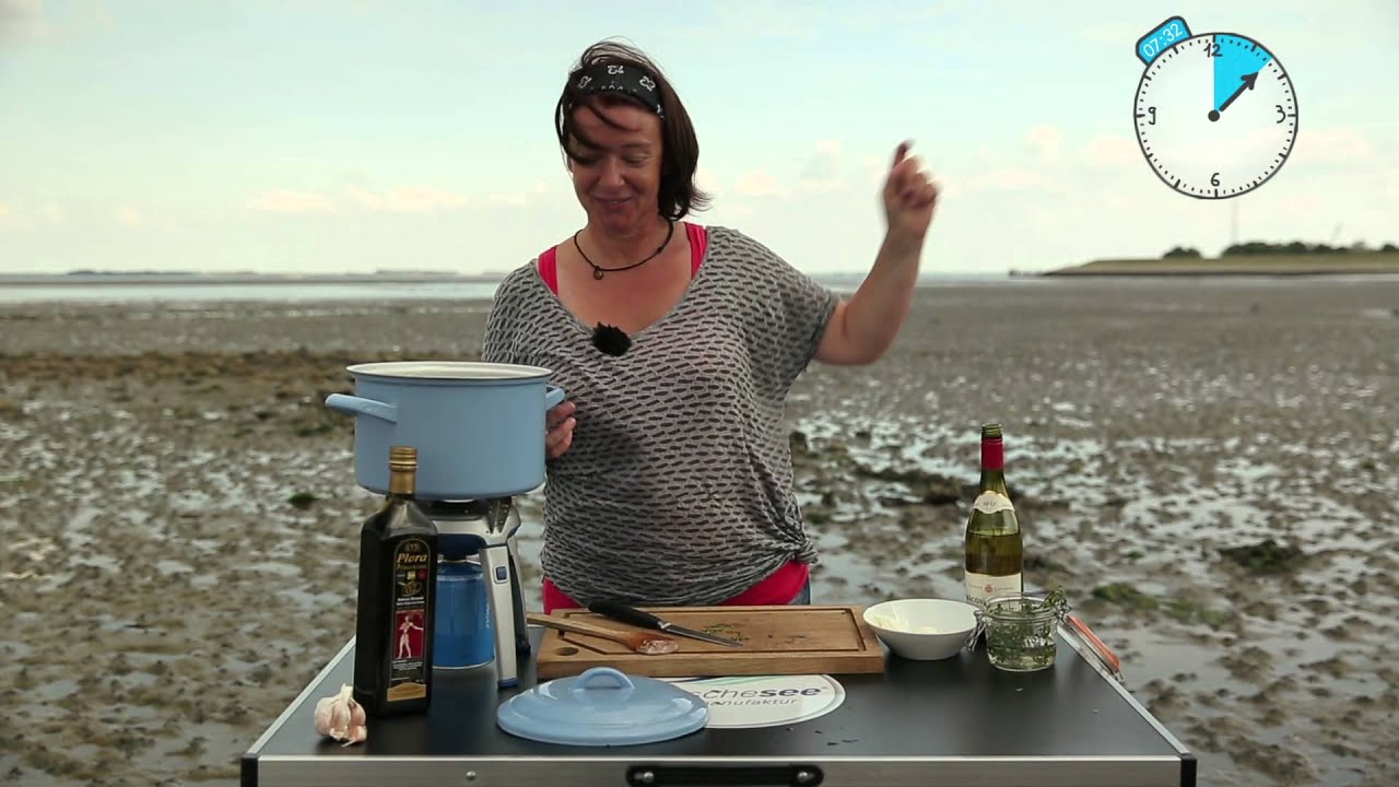 Miesmuscheln kochen &agrave; la Provence: 15 Minuten Muscheln