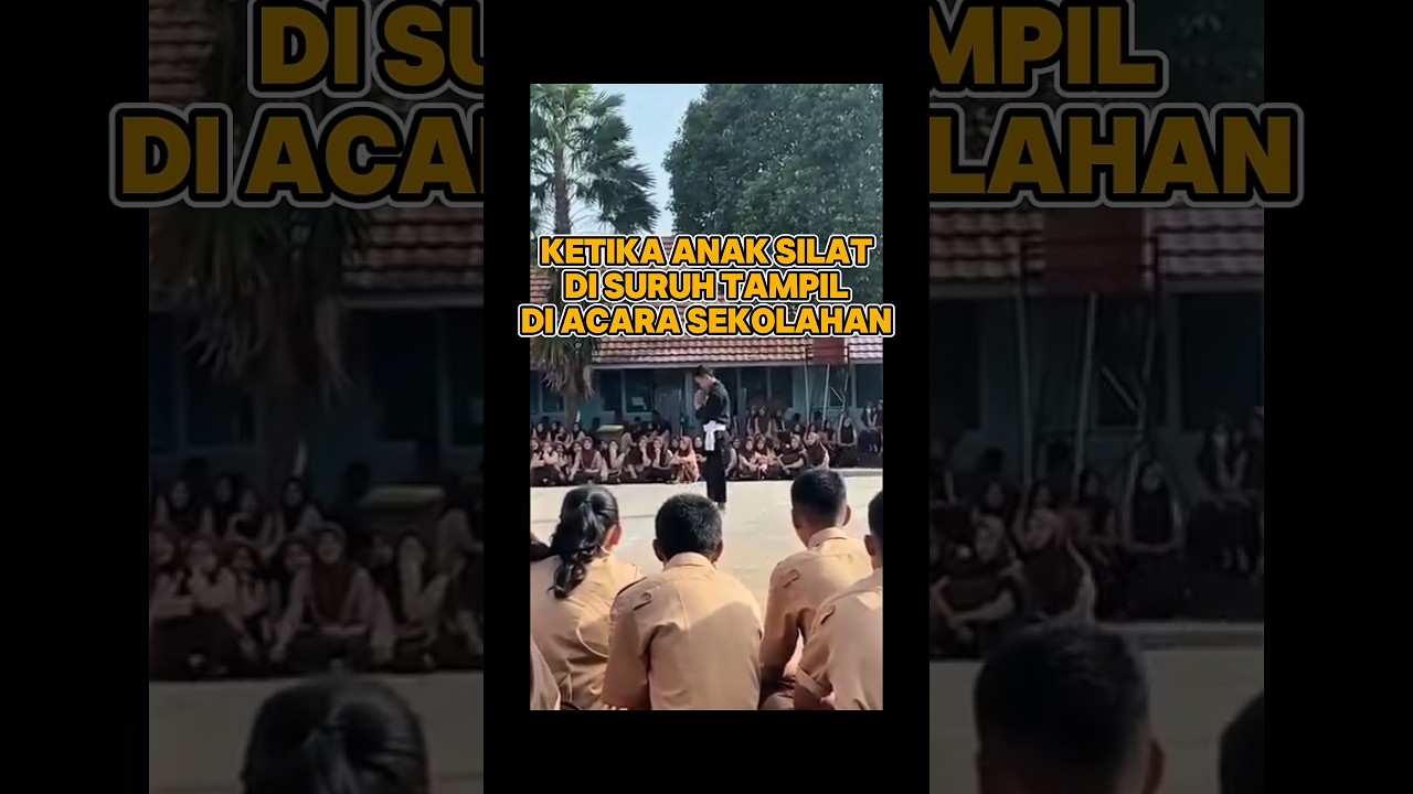 Ketika anak silat tampil di acara sekolahan #psht #silat #sekolah #shorts