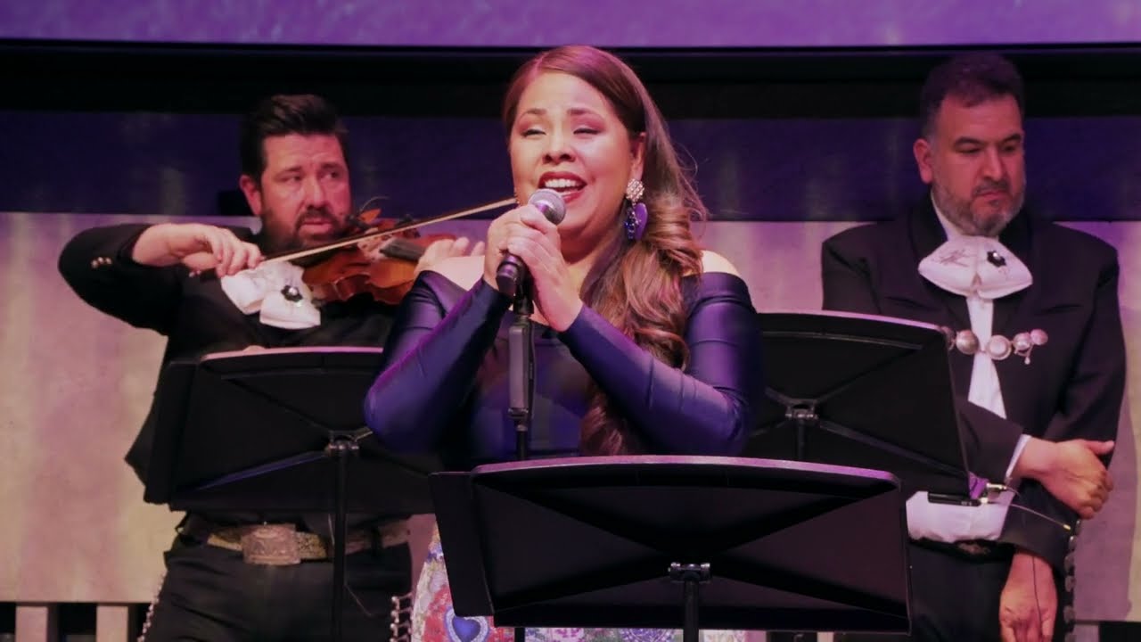 Florencia Cuenca performs I Miss the Mountains at Lincoln Center