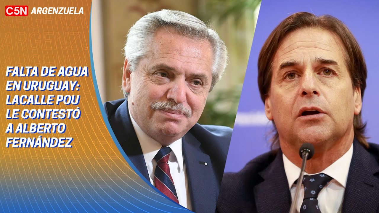 LACALLE POU trató a ALBERTO FERNÁNDEZ de 