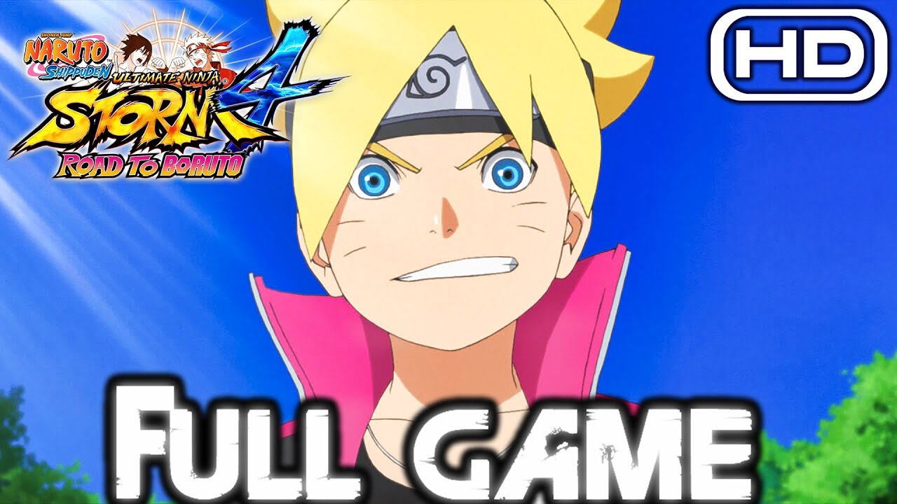 Naruto Shippuden Ultimate Ninja Storm 4 Road To Boruto - Gameplay Walkthrough FULL GAME (HD) DLC