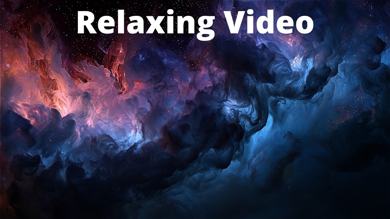 Immersive Cozy Cosmos Relax Video (3 Hours). Ambience Video with Sound