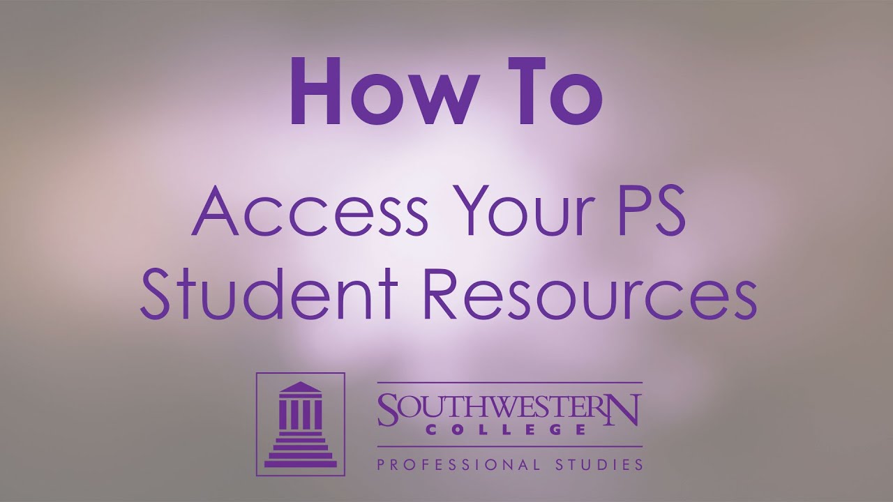 How To Access Your PS Student Resources