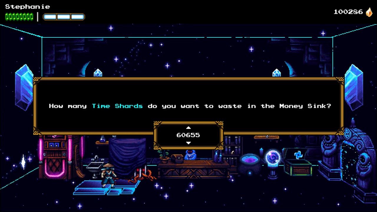 The Messenger - 100,000 Time Shards Down the Drain