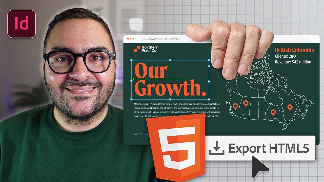 Learn how to integrate HTML5 projects from InDesign to a website