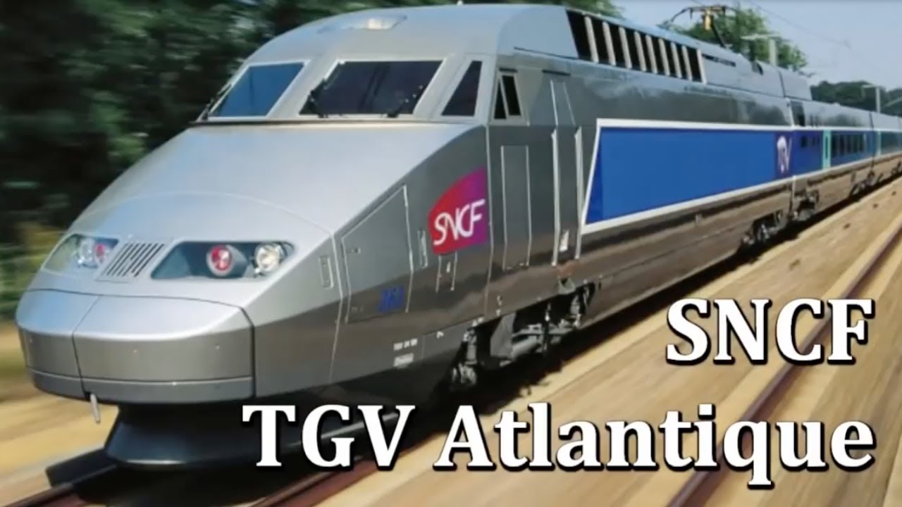 TGV Atlantique: Pioneering France's High-Speed Rail Revolution #tgv #france  #sncf