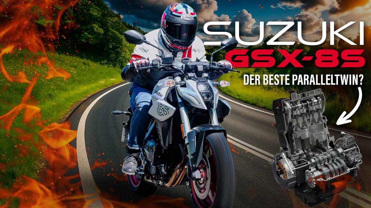 Ist das der beste Paralleltwin? Suzuki GSX-8S im Test