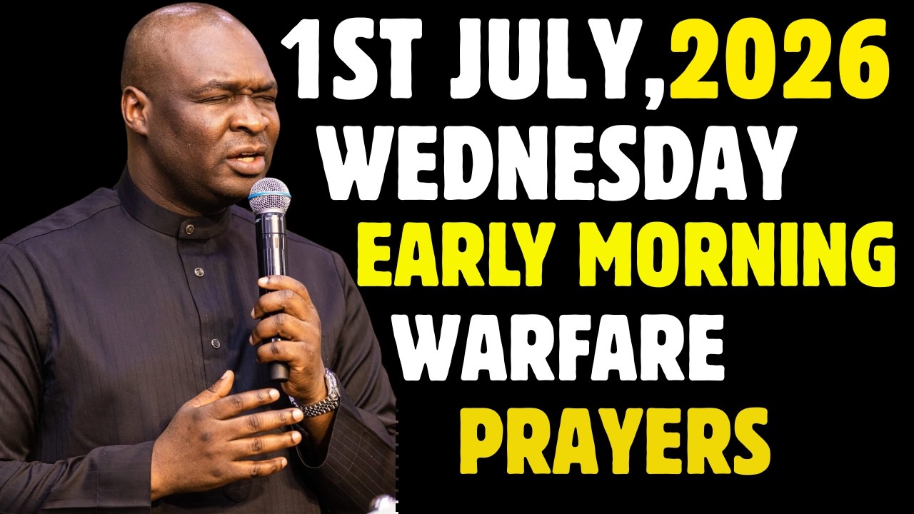 WEDNESDAY, 1ST JULY 2026, POWERFUL WARFARE PRAYERS TO COMMAND THE NEW MONTH || APOSTLE JOSHUA SELMAN