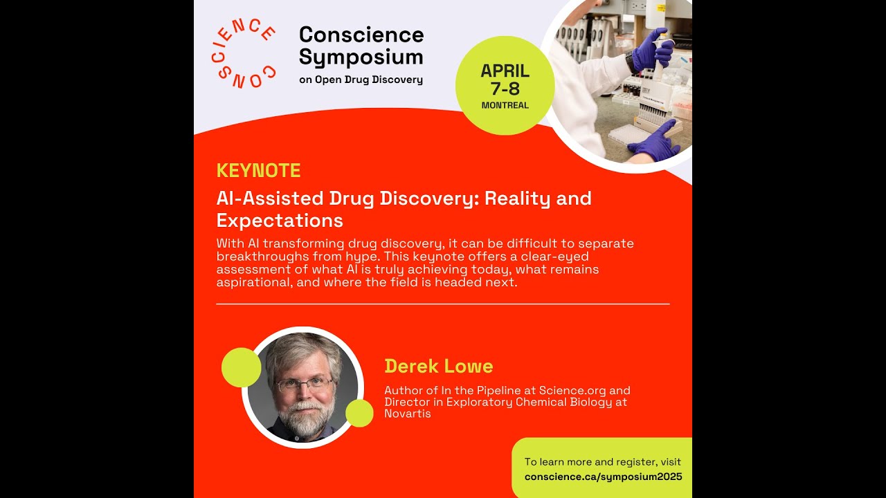 AI-Assisted Drug Discovery: Reality and Expectations - Derek Lowe