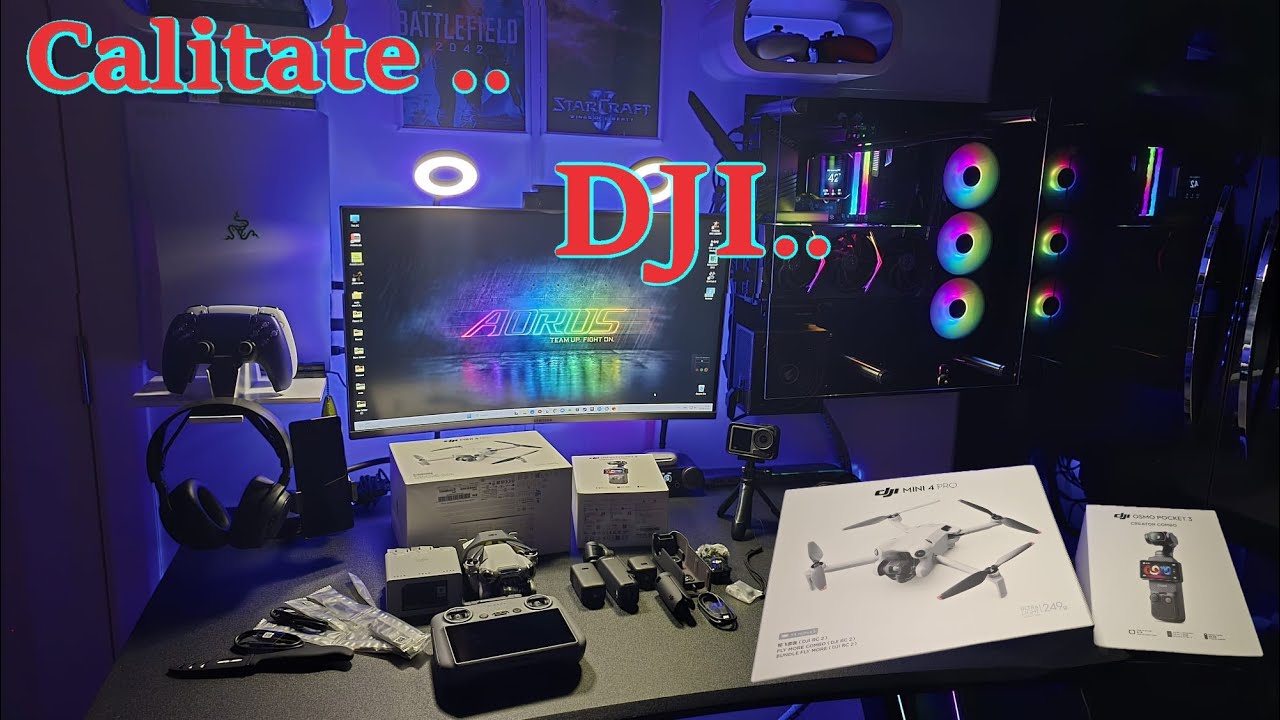 Camere noi 'pentru mine , DJI OSMO Pocket 3 ,DJI MINI 4 PRO