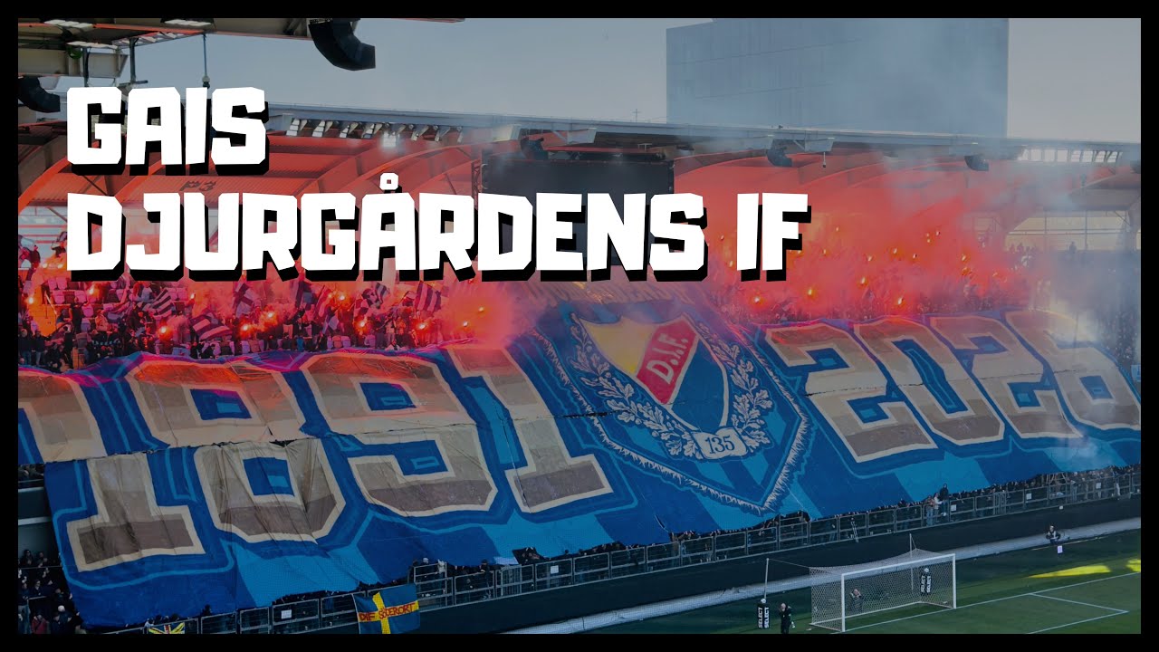 GAIS - Djurg&aring;rdens IF | Marschering + Allsvensk premi&auml;r | 2026