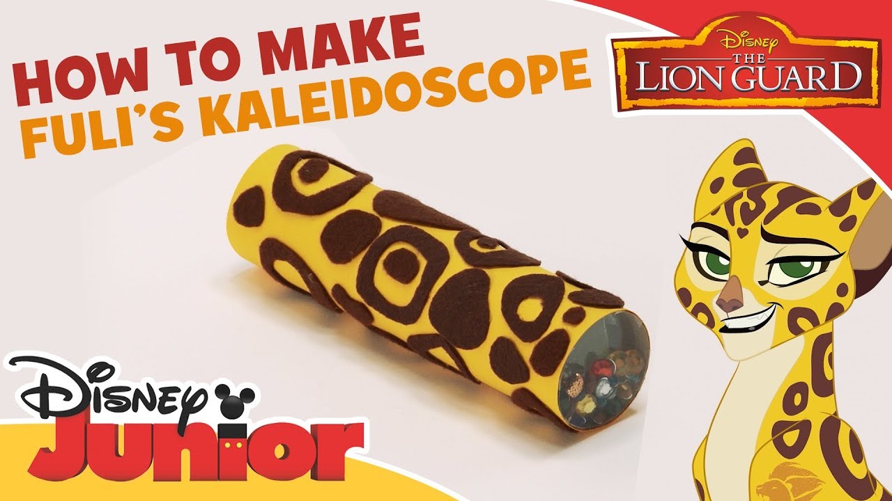 The Lion Guard | How to Make: Fuli's Kaleidoscope | Official Disney Channel Africa