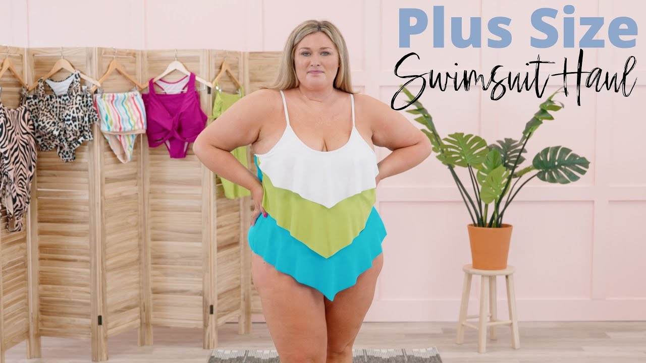 Plus Size Summer 2022 Swimsuit Haul w// Taren
