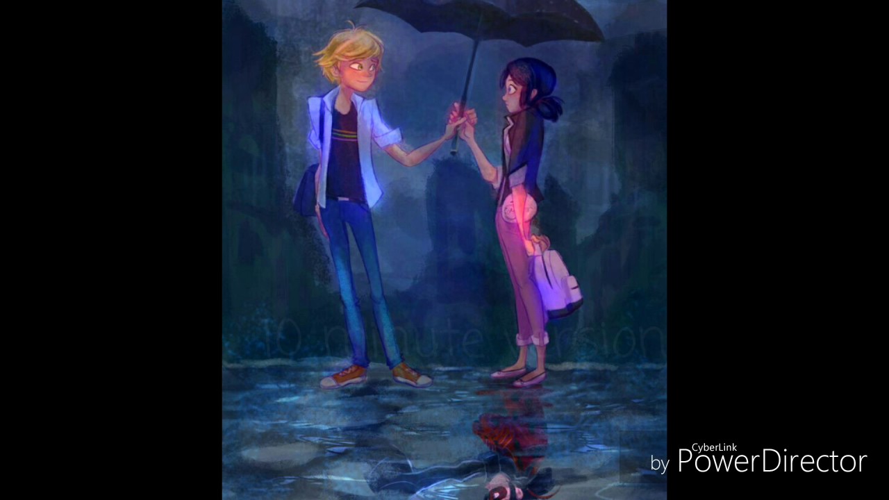 In the rain - Extended 10 minute version - Miraculous ladybug
