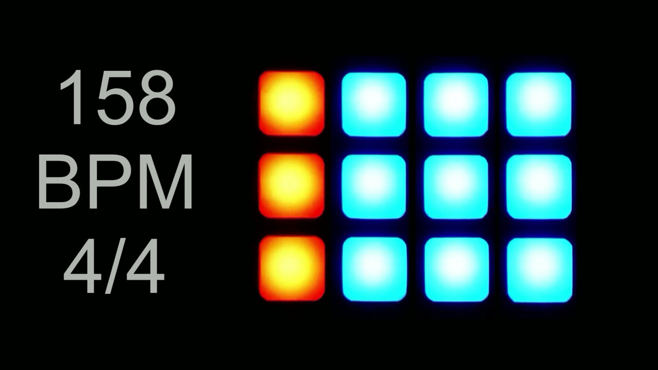 Metronome 158 BPM (4/4)