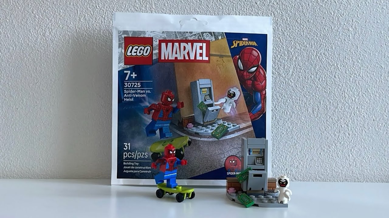 Building Lego 30725 Spider-Man VS. Anti-Venom Heist | Marvel | Spiderman | ASMR | Unboxing 