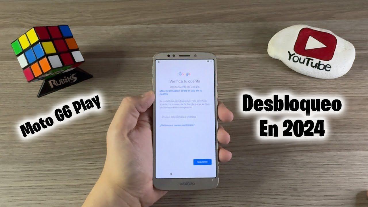COMO ELIMINAR LA CUENTA GOOGLE *Moto G6 Play* En 2024 muy f&aacute;cil