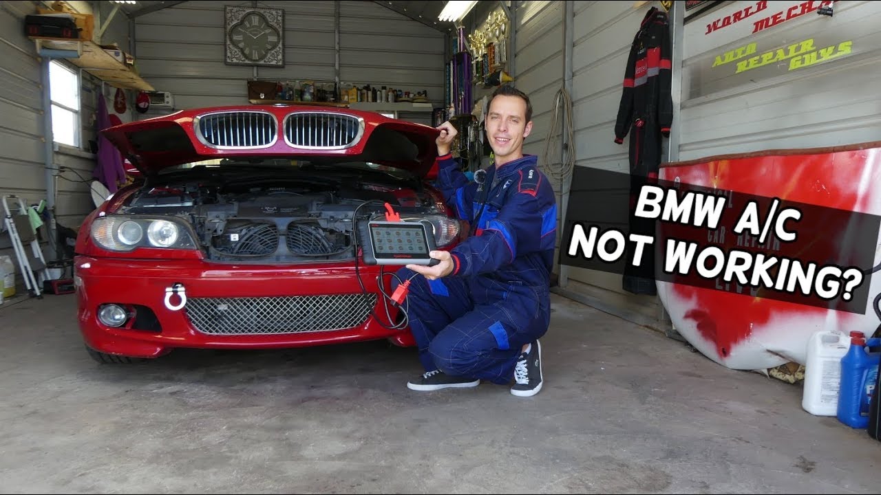 BMW AC BLOWS HOT AIR | HOW TO FIX CAR A/C THAT BLOWS HOT AIR