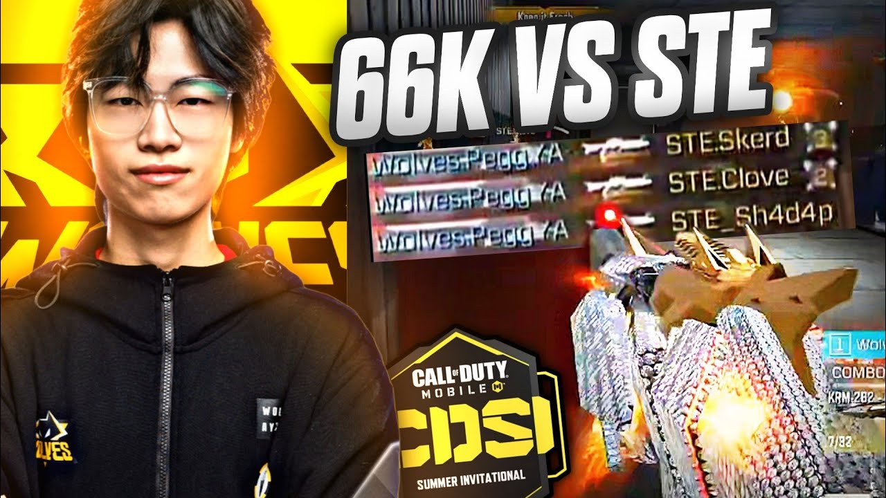 WOLVES.PEGG'S 66K KRM GAMEPLAY vs Stalwart Esports!!