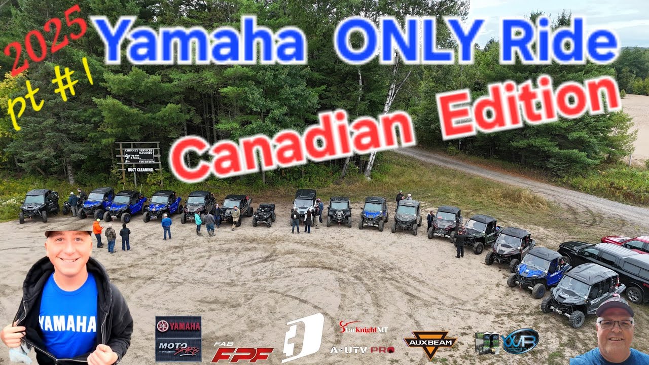 Часть 1 / 1-й ежегодный заезд Yamaha ONLY, канадский выпуск 2025! #yamahacanada #Yamaha