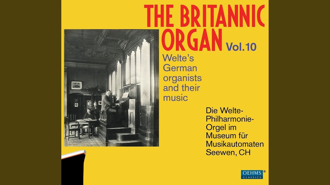 3 Pieces for Organ, Op. 22: 3 Tonstucke, Op. 22: No. 1 in F Major