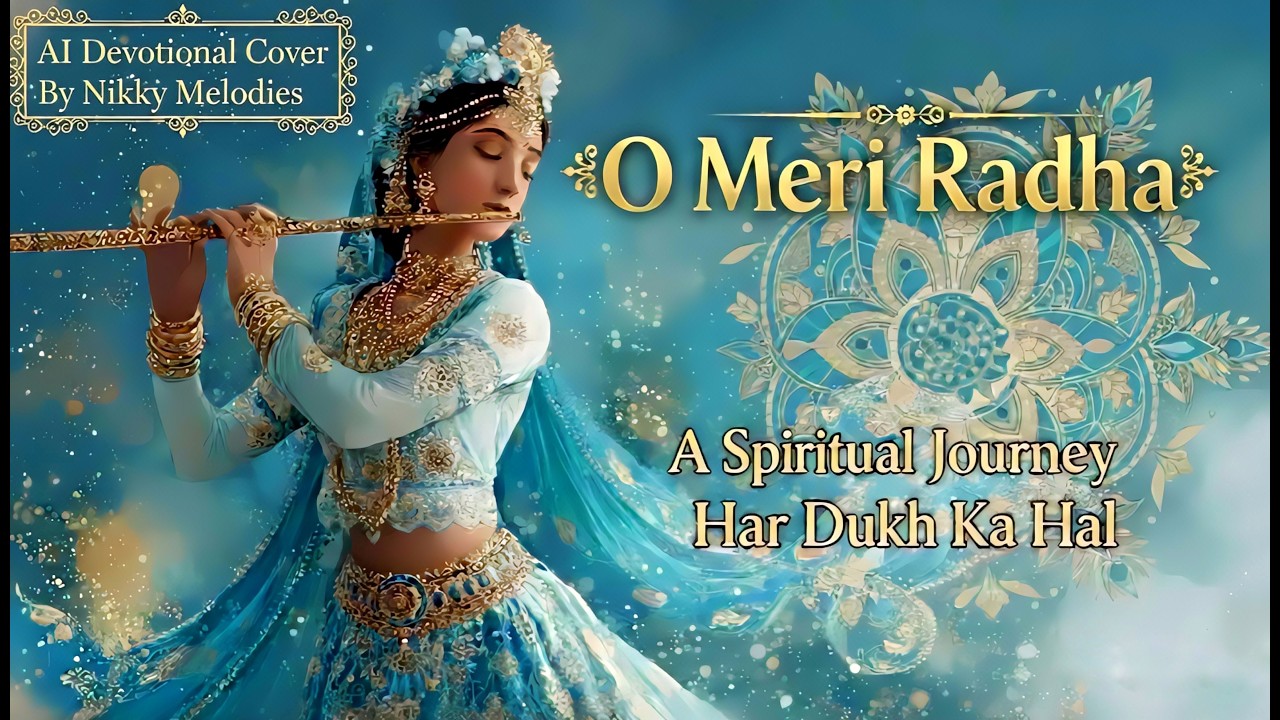 O Meri Radha: A Spiritual Journey | Har Dukh Ka Hal | AI Devotional Cover | Nikky Melodies