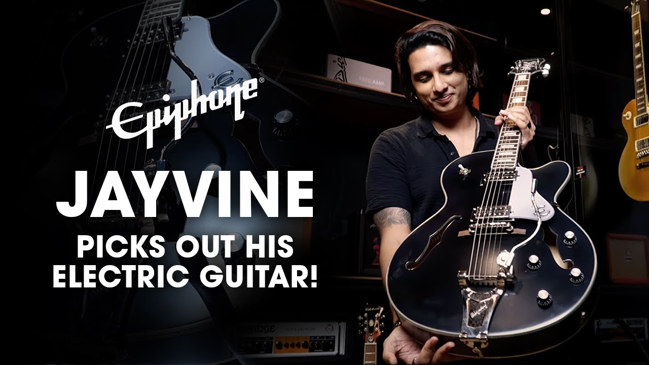 Jayvine Picks Out His Electric Guitar! | Epiphone Swingster vs Riviera vs ES-335 Part 1