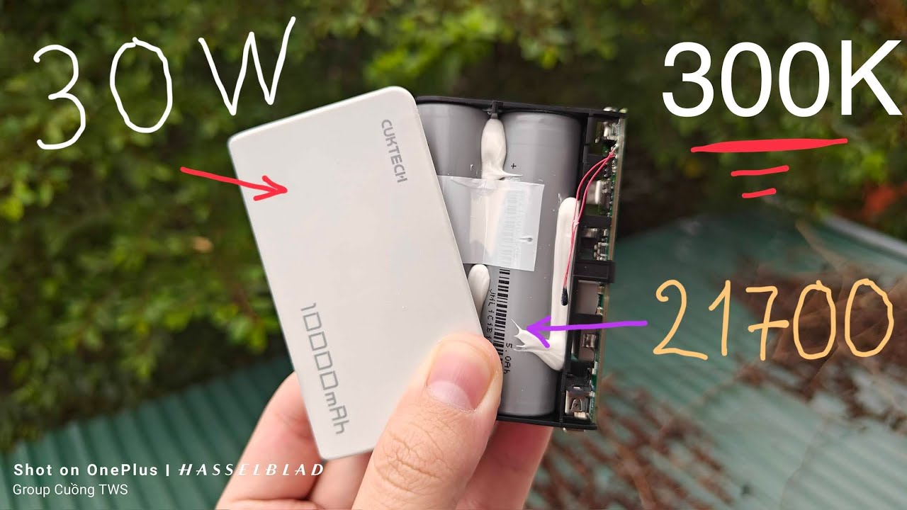 Test Cuktech PB100 - Pin sạc dự phòng 30W này đang hủy diệt phân khúc 300K ?