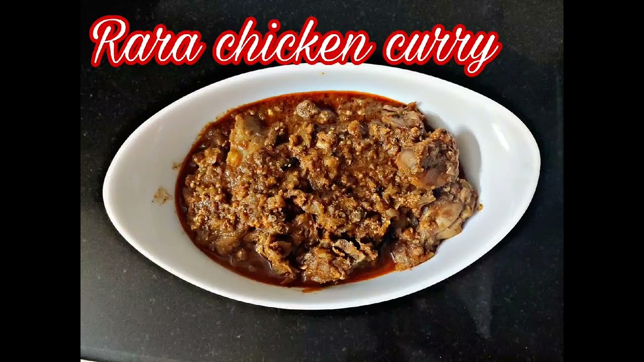 Rara Chicken Curry Recipe||How to make chicken rara#tasteofheavenbyameena#rarachicken
