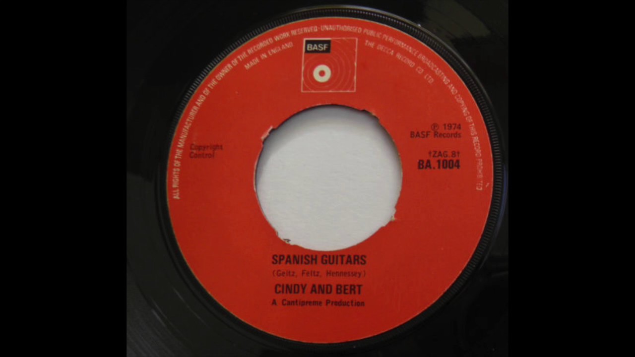 Cindy & Bert - Spanish Guitars (rare english version) 1974