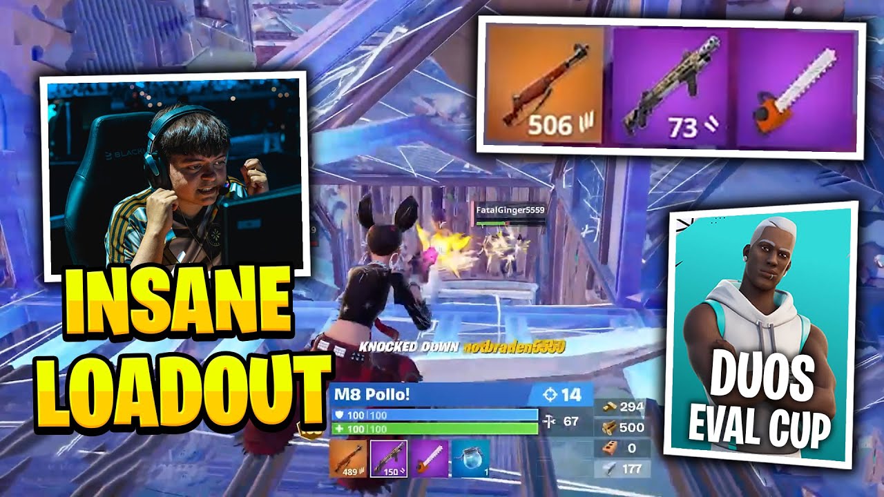 The INSANE Loadout Makes Pollo Unstoppable in the Duos Eval Cup