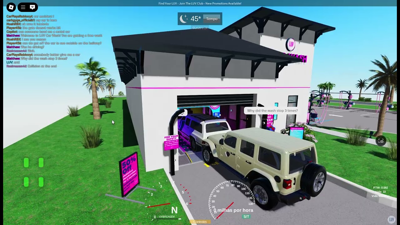 Roblox LUV Car wash 2 fails
