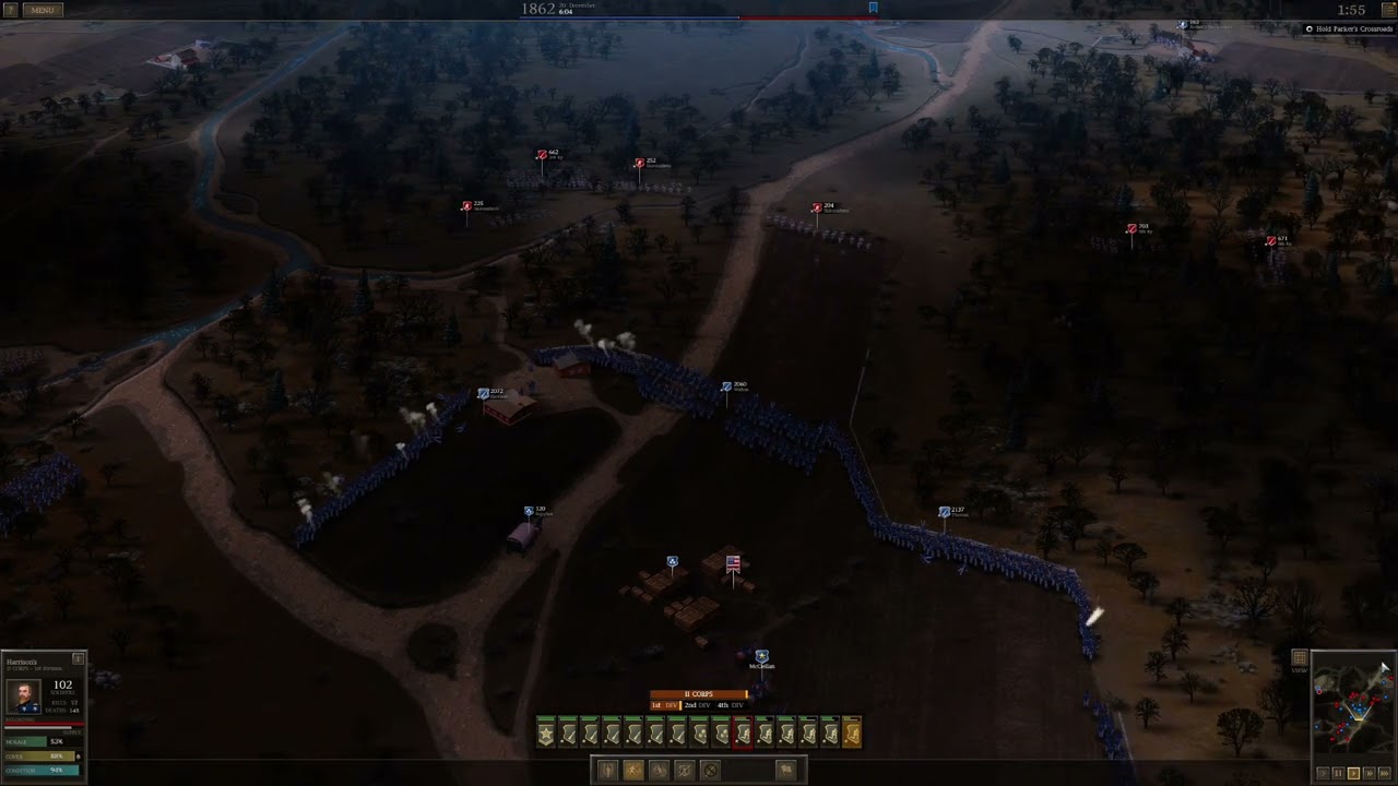DEFEND THE SUPPLIES! Battle of Parker's Crossroads Ultimate General Civil War Union Campaign