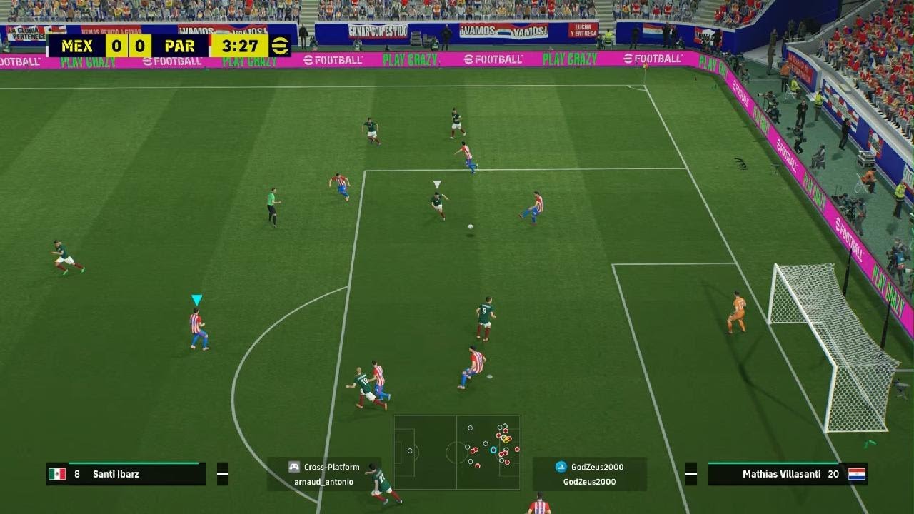 Mexico vs Paraguay GPSL