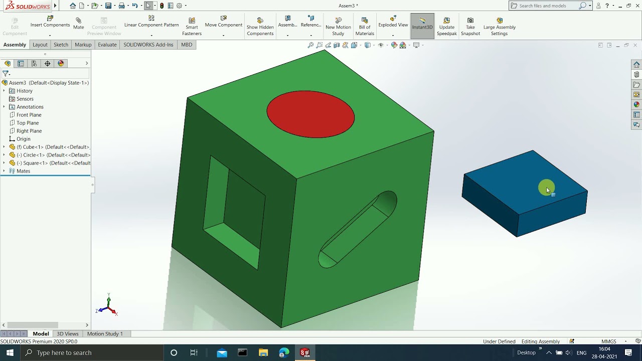 Mates in solidworks assembly , Standard Mates , concentric , coincident , parallel , perpendicular.