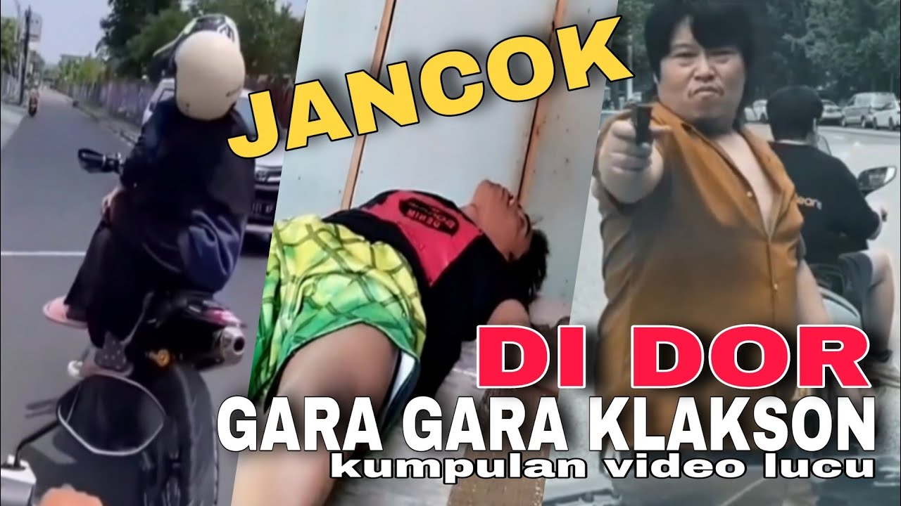 ASLI KOCAK BANGET ‼️DI DOR GARA GARA KLAKSON‼️ KUMPULAN VIDEO LUCU RANDOM BIKIN NGAKAK VIRAL 2024