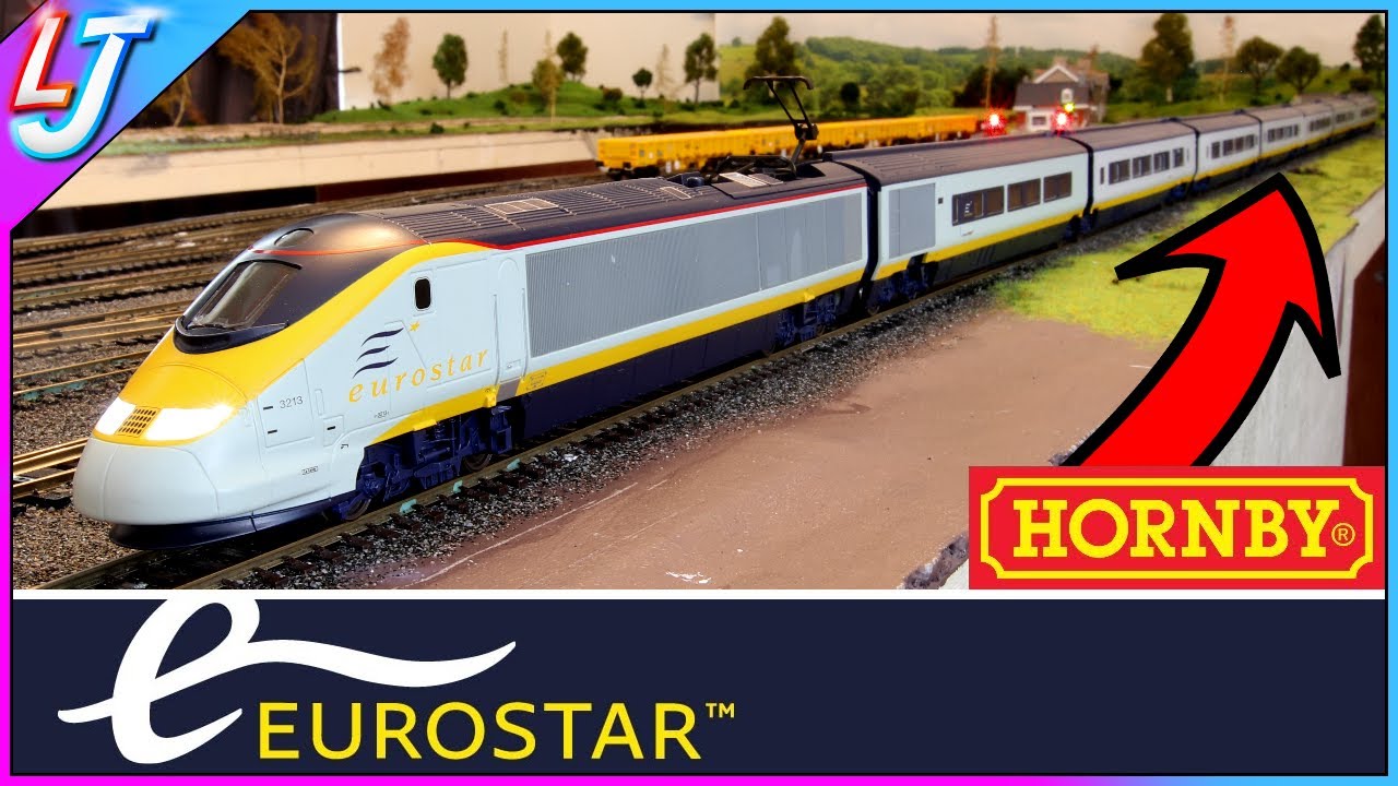 Hornby - Class 373 Eurostar (10 вагонов DCC с освещением)